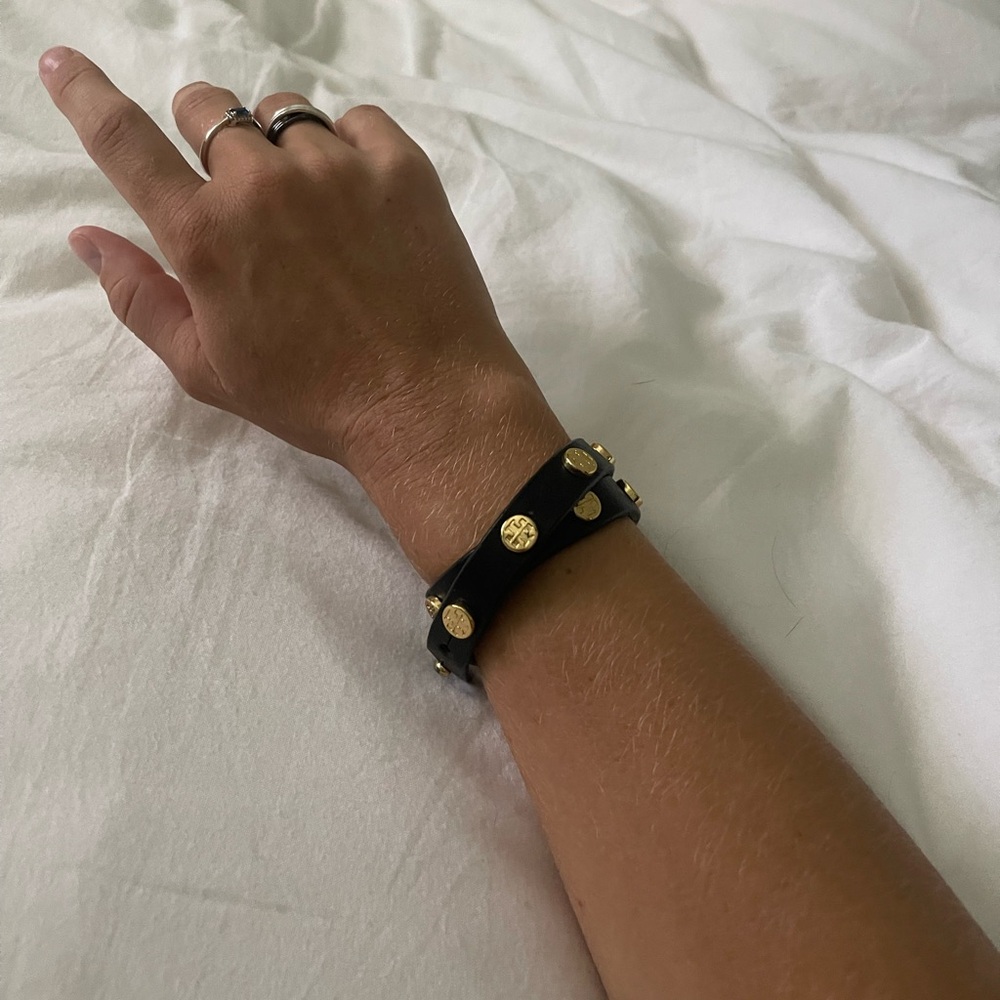 Wrap around leather bracelet